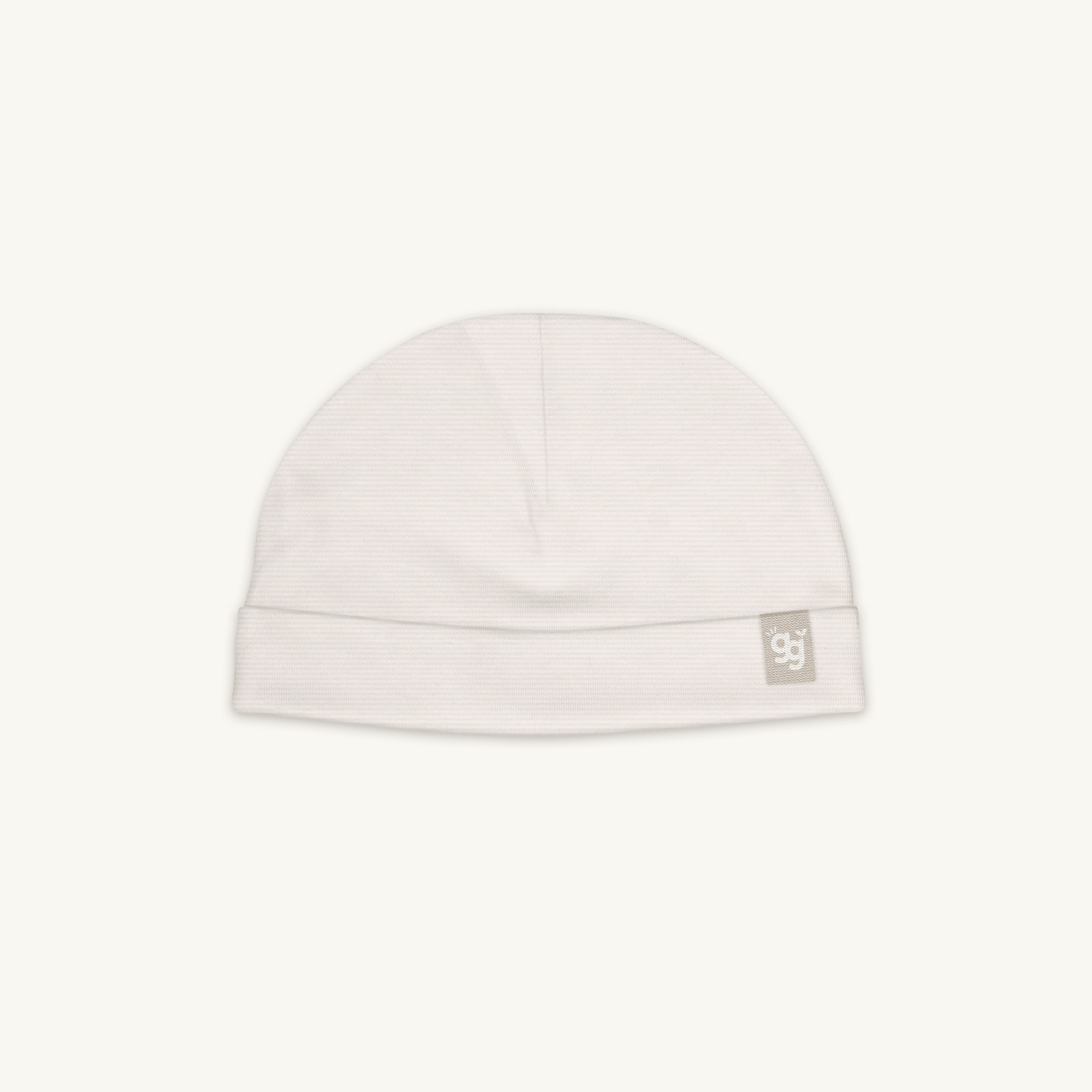 Cashmere pin stripe bamboo baby hat from GrowGrows