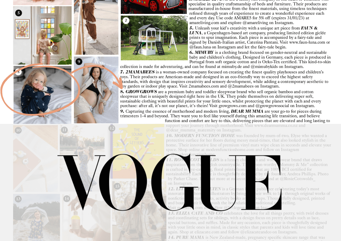 GrowGrows featured in Vogue | New Kids on the Block - GrowGrows