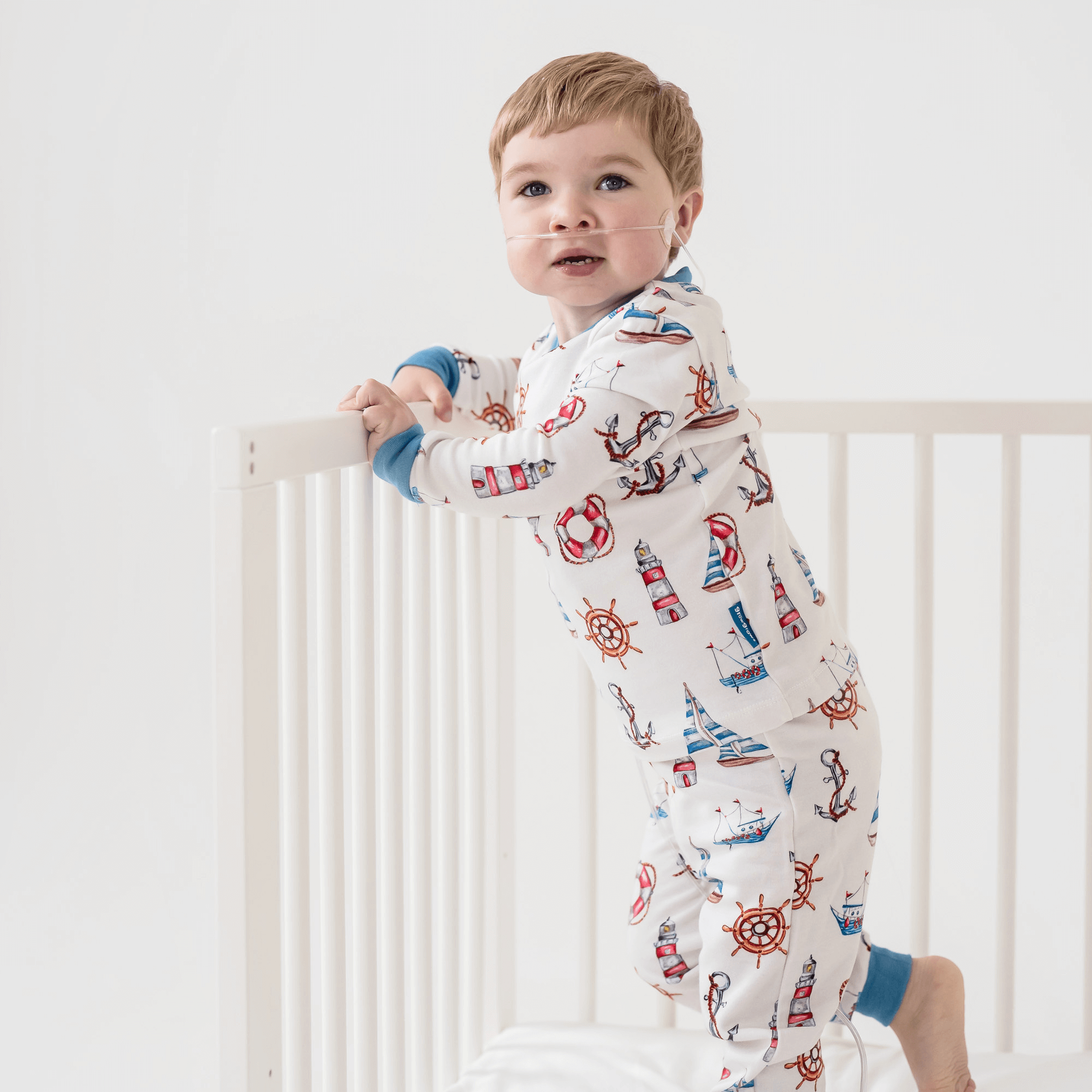 Baby Sleepsuit 2 Way ZBaby Children s Super Soft Bamboo Organic Cotton Pyjamas Seaside Sailor GrowGrows