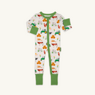 Family Farm Sleepsuit with farm print made from bamboo and organic cotton from GrowGrows